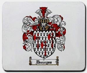 Dennyss coat of arms mouse pad