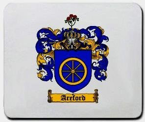 Areford coat of arms mouse pad