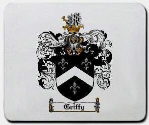 Griffy coat of arms mouse pad