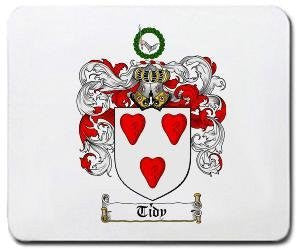 Tidy coat of arms mouse pad