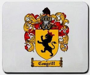 Cosgriff coat of arms mouse pad