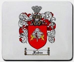 Fabre coat of arms mouse pad