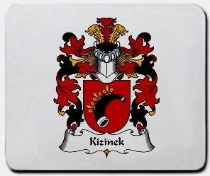 Kizinek coat of arms mouse pad