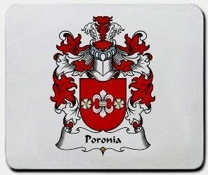 Poronia coat of arms mouse pad