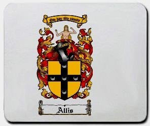 Allis coat of arms mouse pad