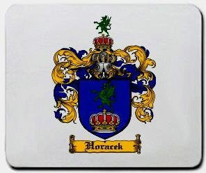 Horacek coat of arms mouse pad