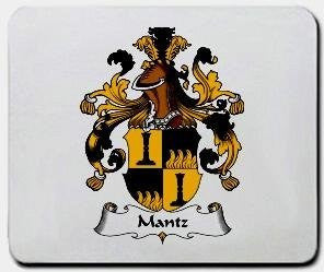 Mantz coat of arms mouse pad