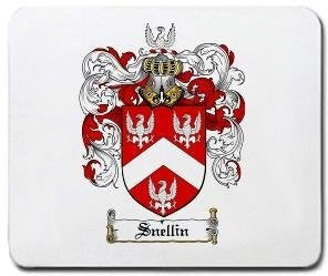 Snellin coat of arms mouse pad