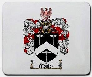 Mosley coat of arms mouse pad