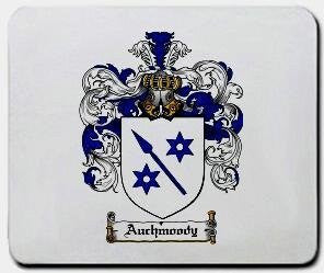 Auchmoody coat of arms mouse pad