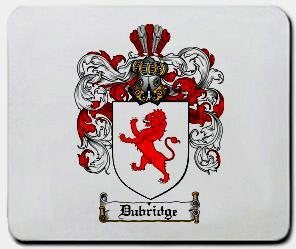 Dubridge coat of arms mouse pad