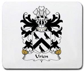 Urien coat of arms mouse pad