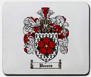 Bevers coat of arms mouse pad