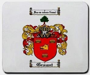 Graunt coat of arms mouse pad