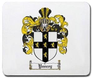 Yancey coat of arms mouse pad