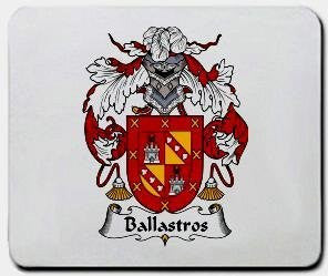 Ballastros coat of arms mouse pad