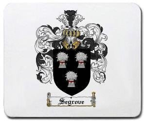 Segrove coat of arms mouse pad