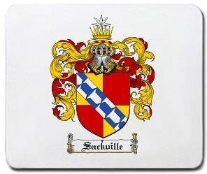 Sackville coat of arms mouse pad