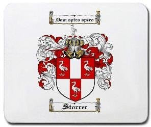 Storrer coat of arms mouse pad