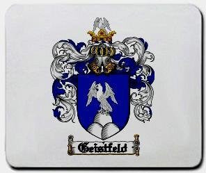 Geistfeld coat of arms mouse pad