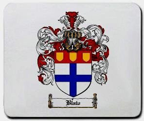 Blaw coat of arms mouse pad
