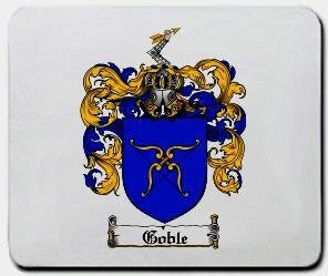 Goble coat of arms mouse pad