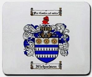 Nichaelson coat of arms mouse pad