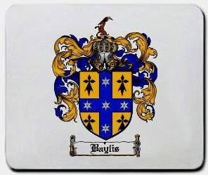 Baylis coat of arms mouse pad