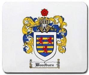 Woodburn coat of arms mouse pad