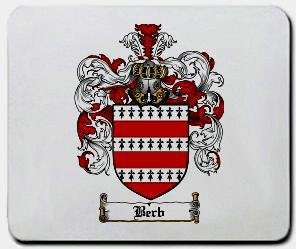 Berb coat of arms mouse pad