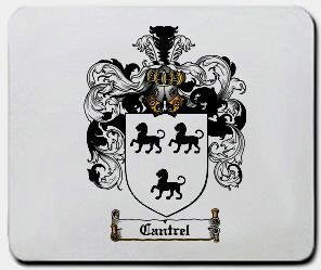 Cantrel coat of arms mouse pad