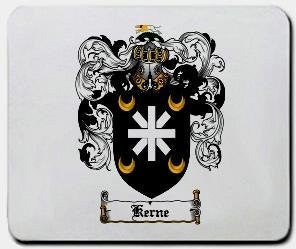 Kerne coat of arms mouse pad