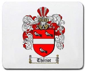 Theriot coat of arms mouse pad