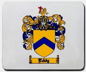 Eddy coat of arms mouse pad