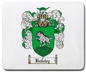 Valleley coat of arms mouse pad