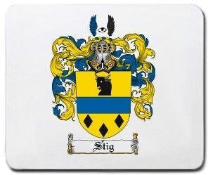 Stig coat of arms mouse pad