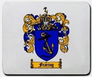 Fearing coat of arms mouse pad