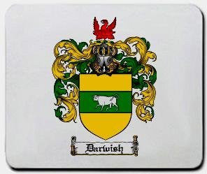 Darwish coat of arms mouse pad
