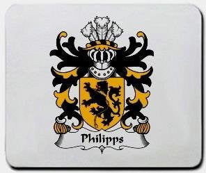 Philipps coat of arms mouse pad