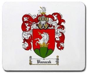 Vanecek coat of arms mouse pad