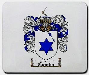 Cumbo coat of arms mouse pad