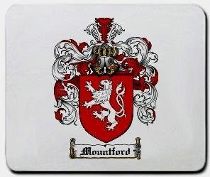 Mountford coat of arms mouse pad