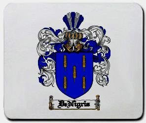 Denigris coat of arms mouse pad