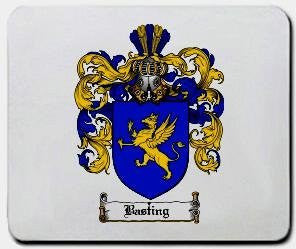 Basting coat of arms mouse pad