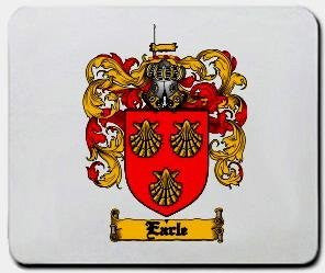 Earle coat of arms mouse pad