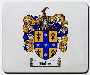 Balies coat of arms mouse pad