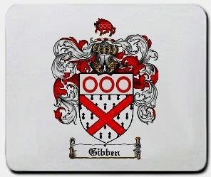 Gibben coat of arms mouse pad