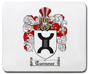 Turnour coat of arms mouse pad