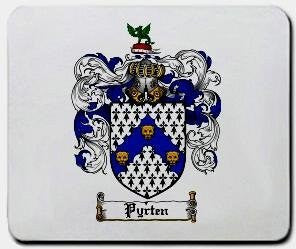 Pyrten coat of arms mouse pad