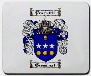 Grosshart coat of arms mouse pad